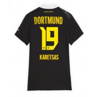 Dámy Fotbalový dres Borussia Dortmund Konstantinos Karetsas #19 2026-27 Venkovní Krátký Rukáv
